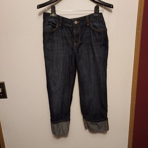 Gap Jeans Capri style 8  Excellent cond waist 30 inches11 rise - Picture 4 of 7